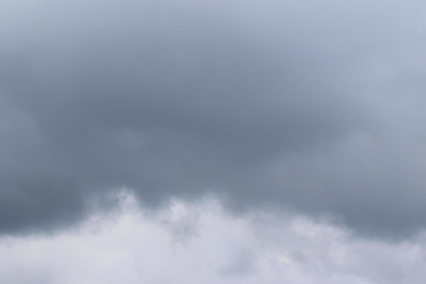 Stormy weather and dark clouds photo