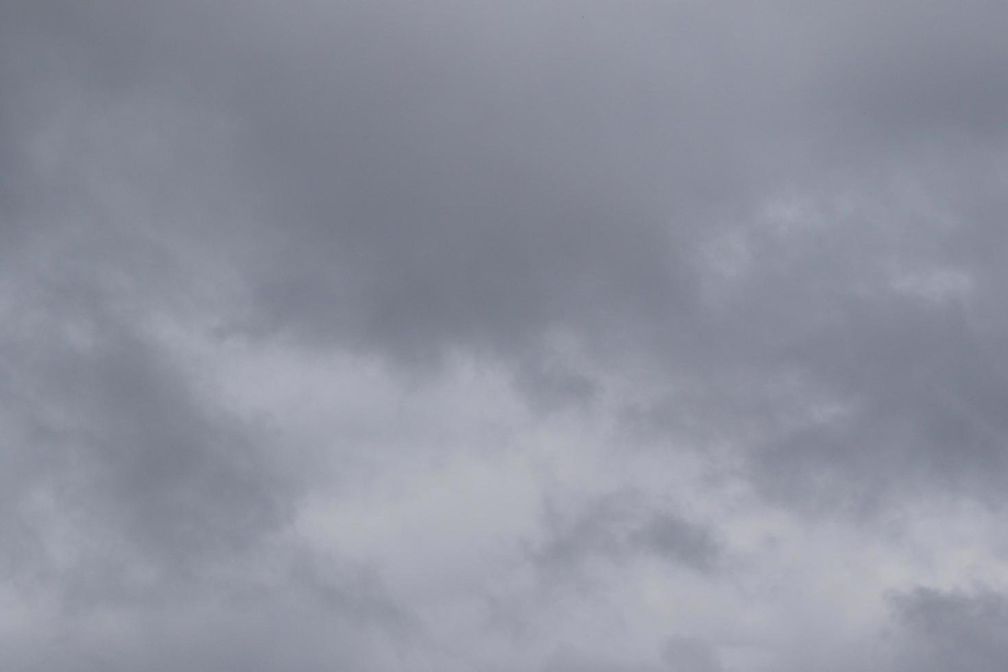 Stormy weather and dark clouds photo