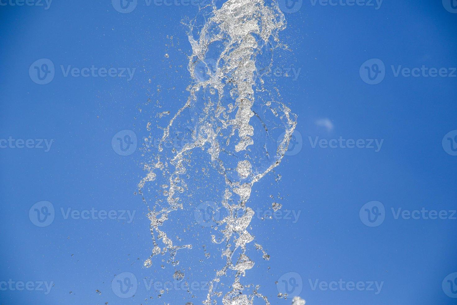 water splash in the sky photo