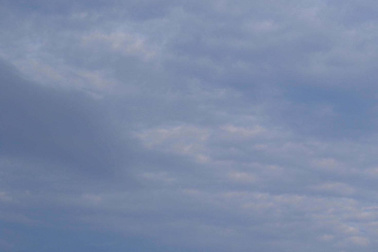 Stormy weather and dark clouds photo