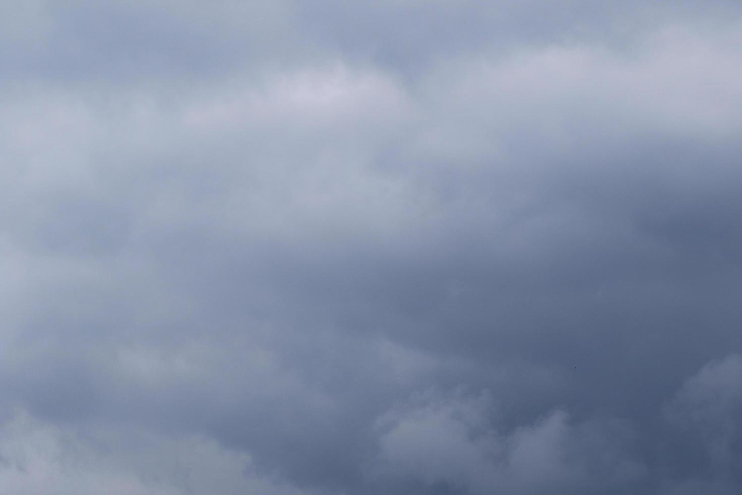 Stormy weather and dark clouds photo