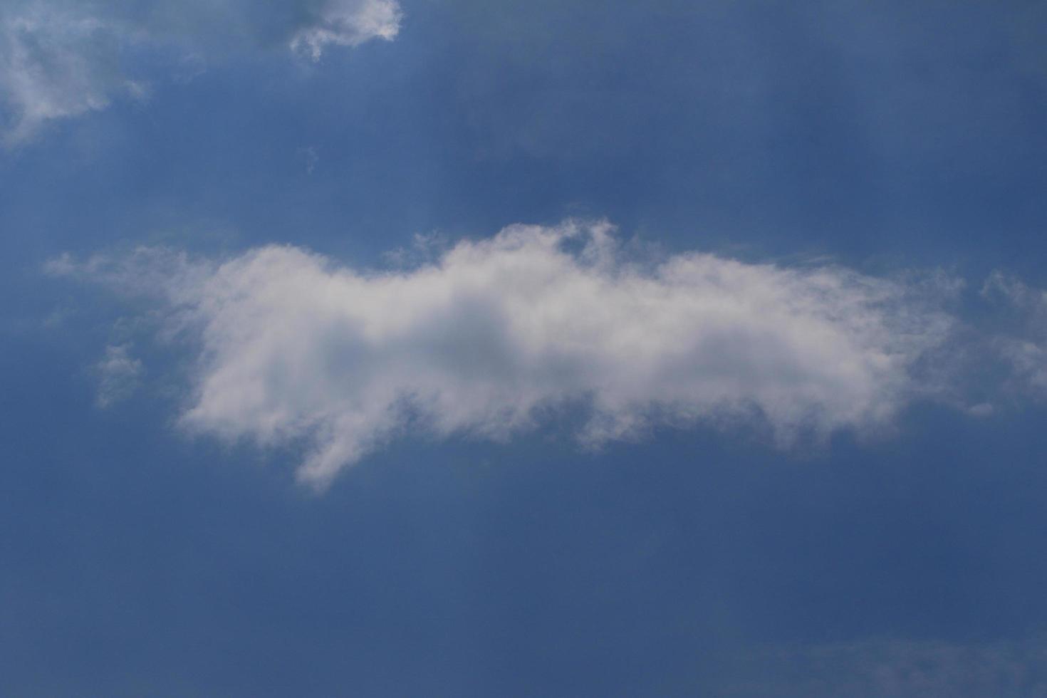 Stormy weather and dark clouds photo
