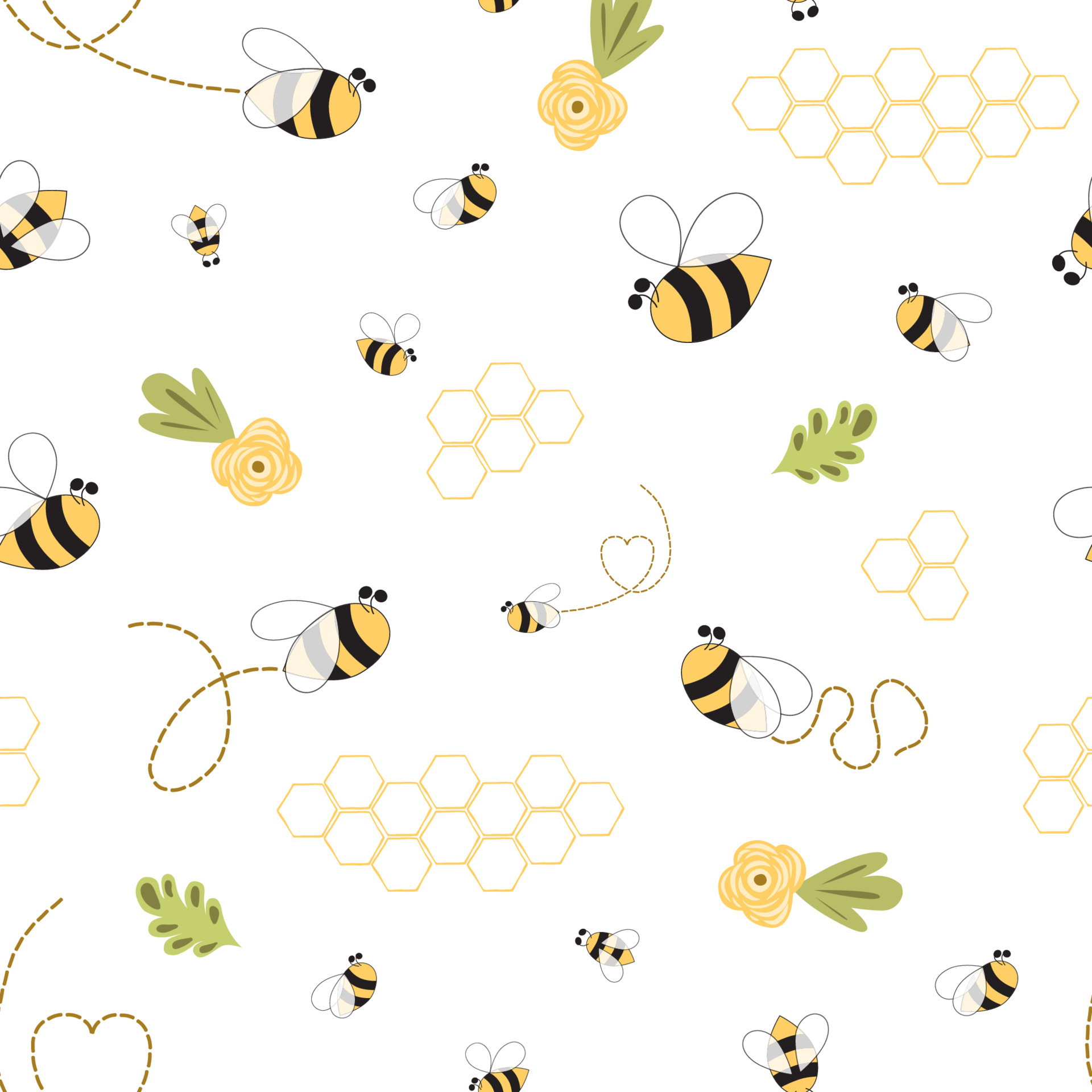 3100 Cute Honey Bee Background Illustrations RoyaltyFree Vector  Graphics  Clip Art  iStock