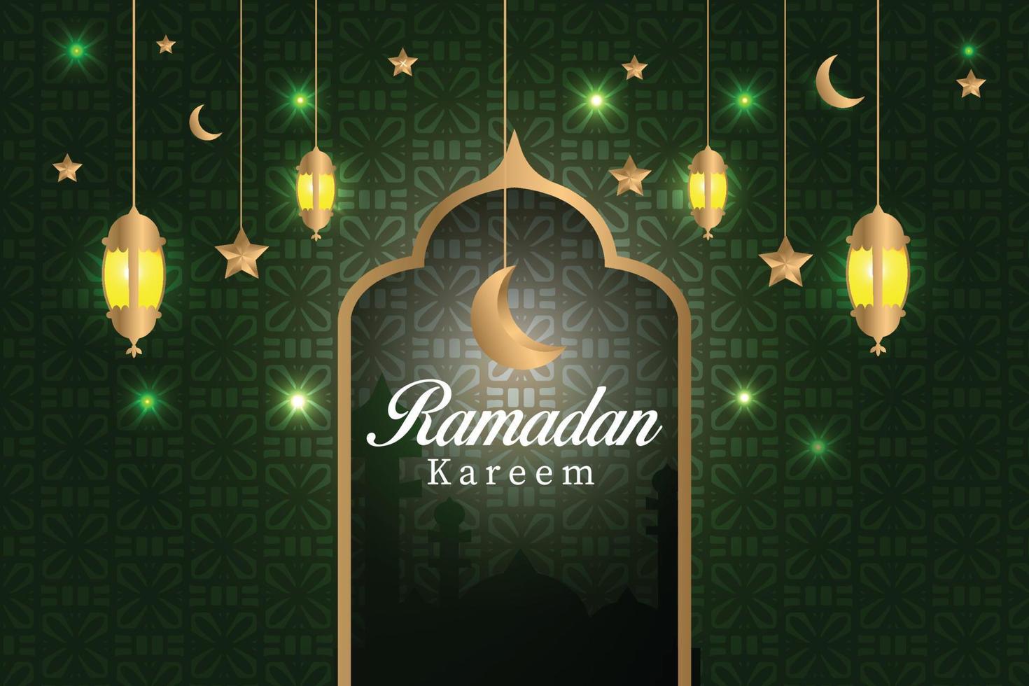 Eid al adha mubarak ramadan kareem text background illustration, Islamic beautiful design vector