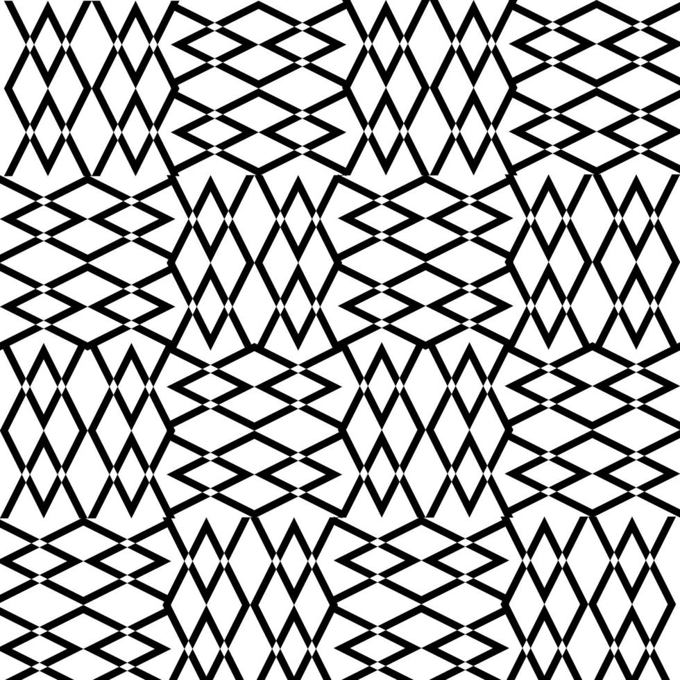 Cool Geometrical Line Art vector