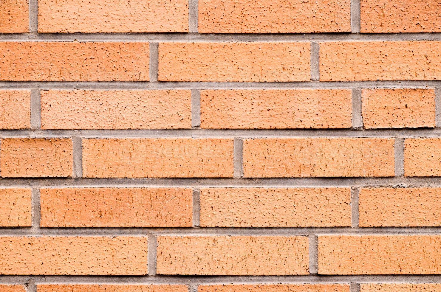 Red brick wall photo