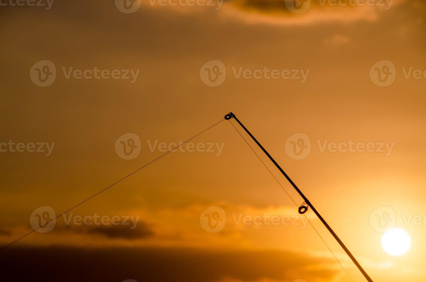 Colourful sky at sunset photo