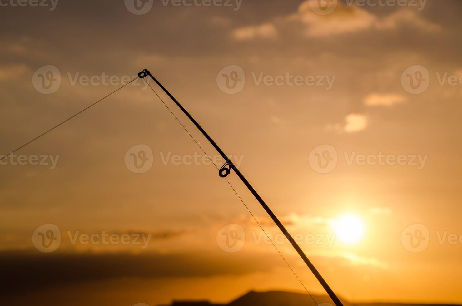 Colourful sky at sunset photo