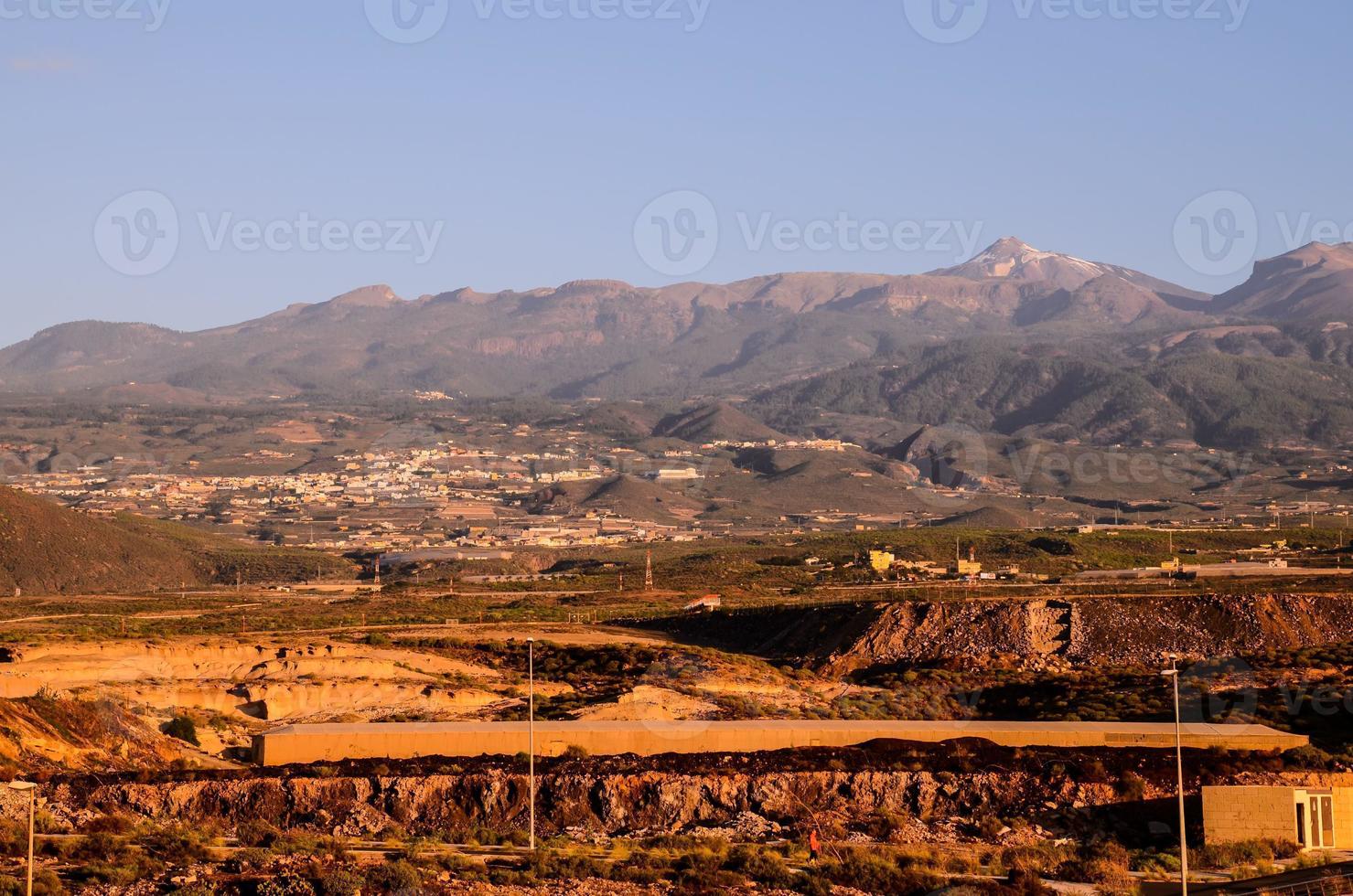 paisaje en verano foto