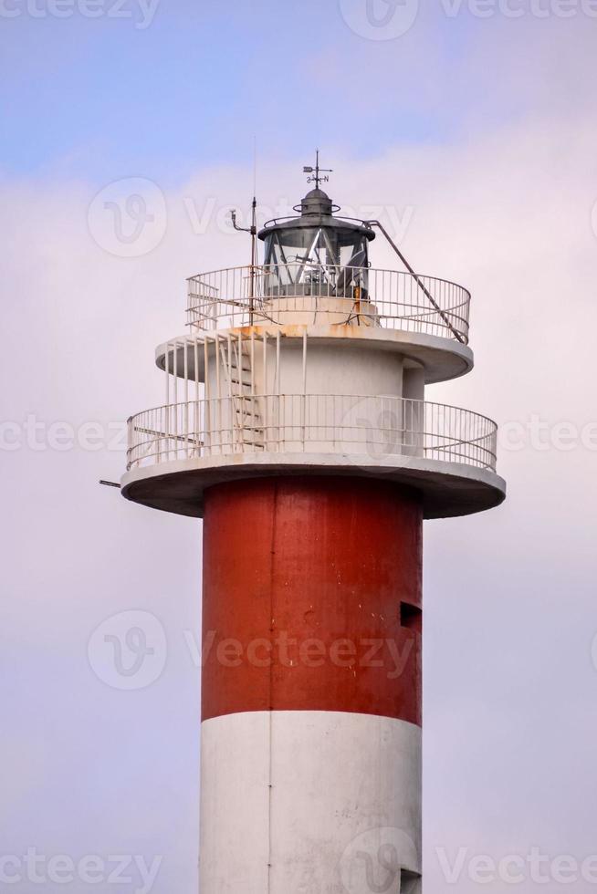 Lighthouse by the sea photo