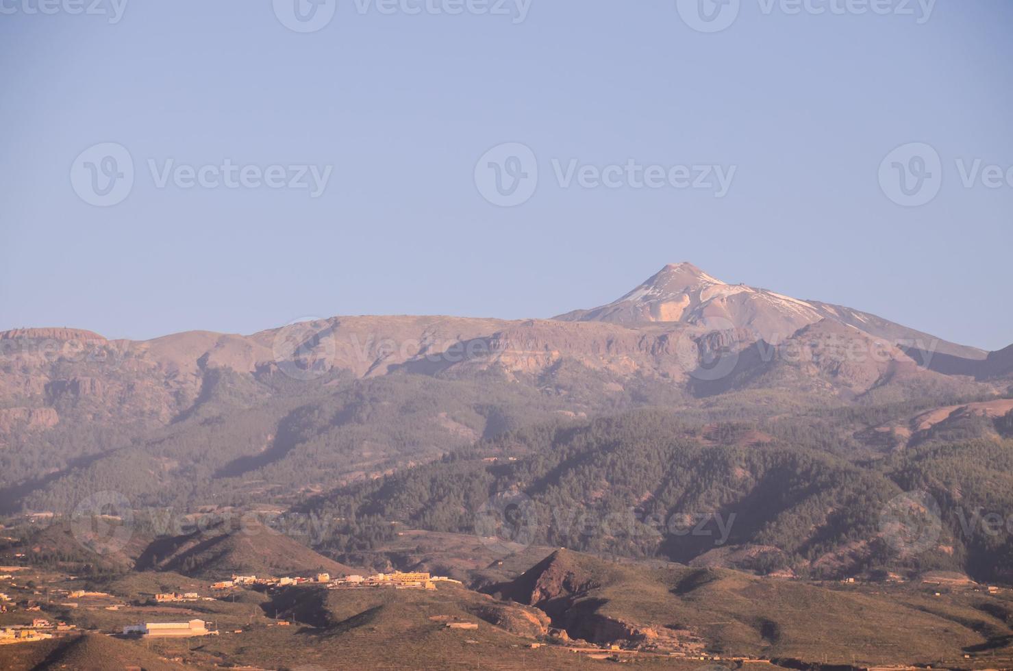 Landscape in summer photo