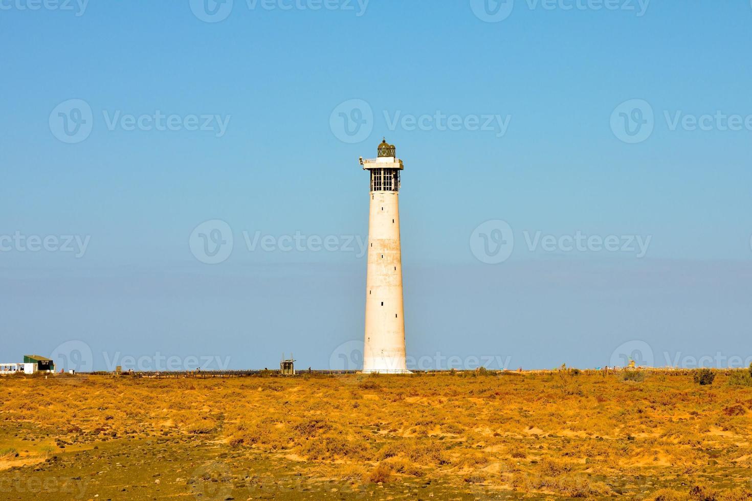 Lighthouse by the sea photo