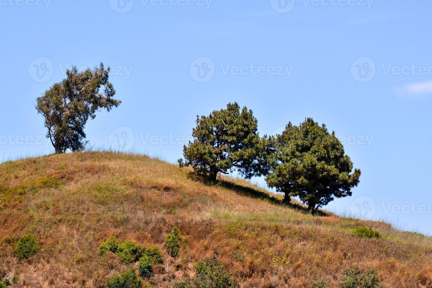 Scenic mountains view photo