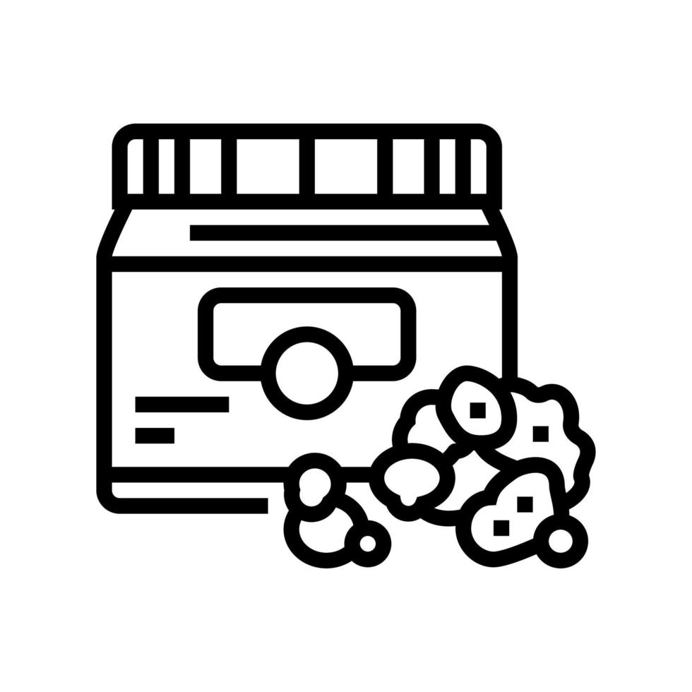 hookah tobacco line icon vector illustration