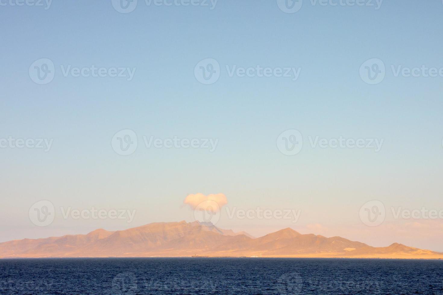 Scenic coast view photo