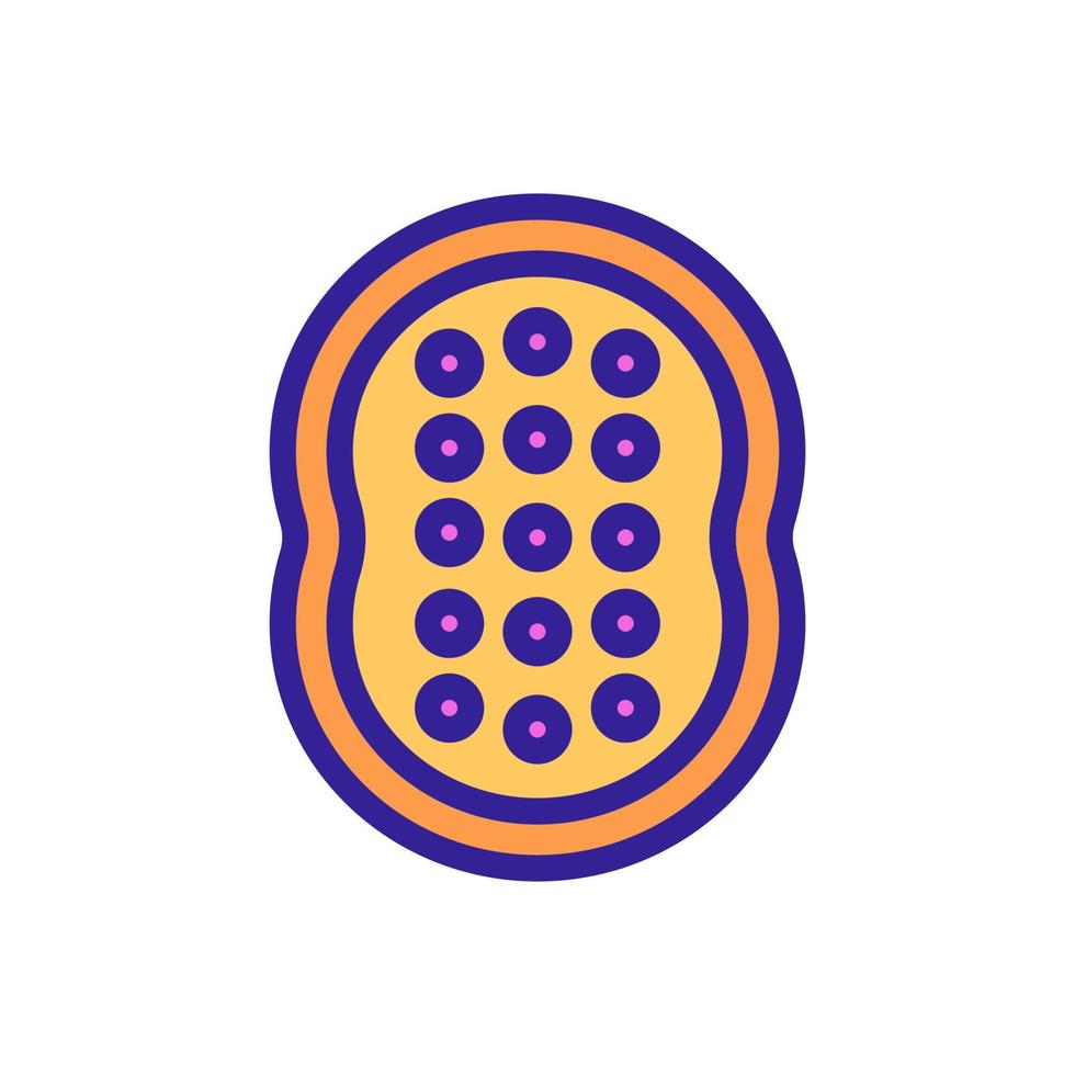 anti cellulite massager tool icon vector outline illustration