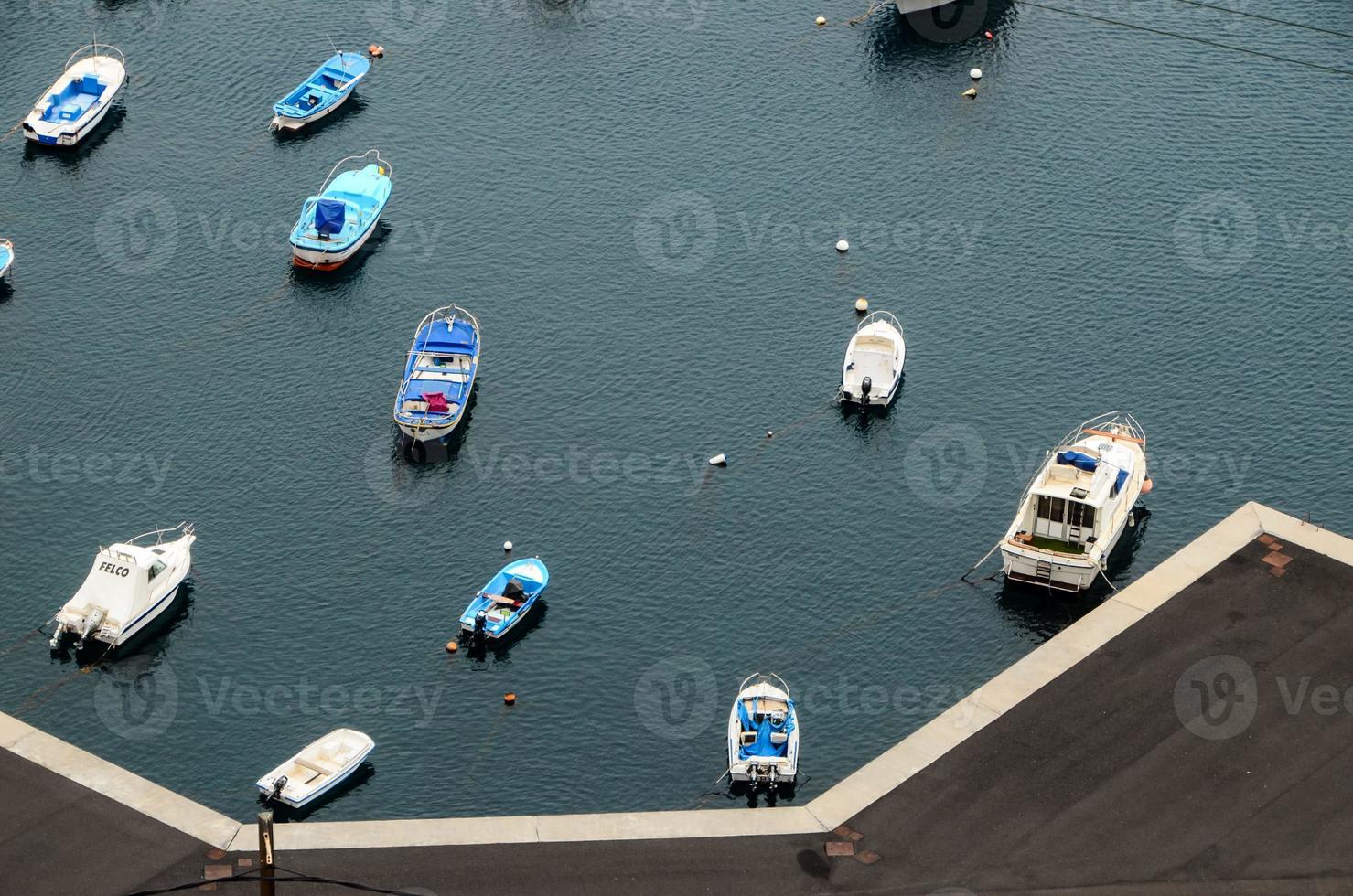 Boats on the sea photo