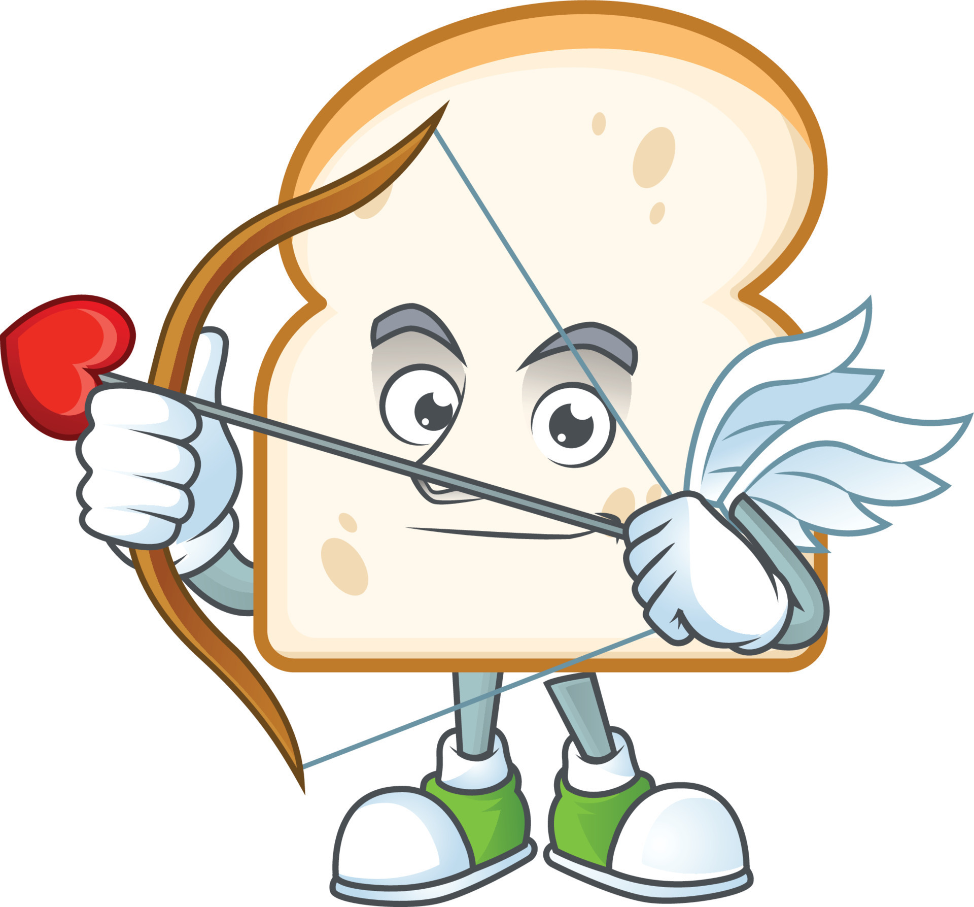 Slice White Bread Vector 18856820 Vector Art at Vecteezy