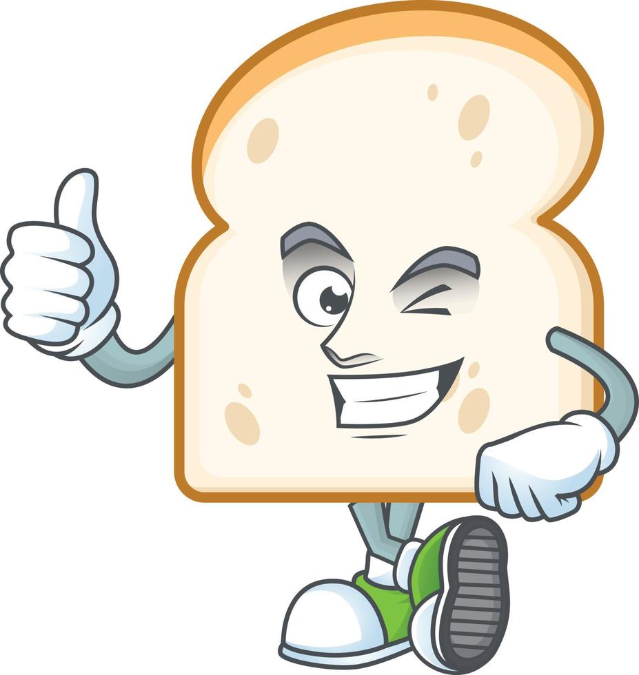 Slice White Bread Vector