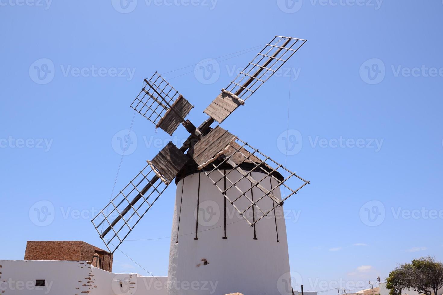 Traditional windmill view photo