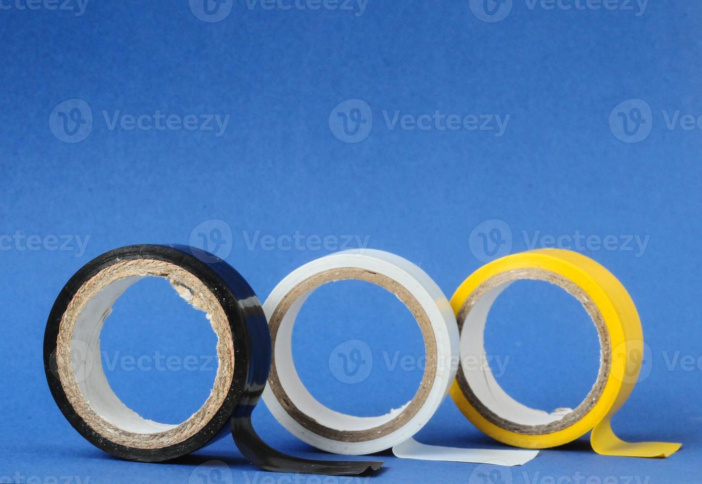 Adhesive tape close up photo