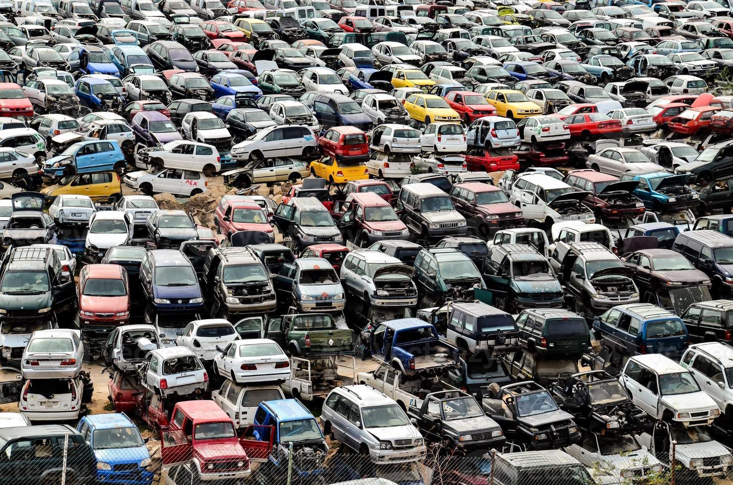 Junkyard closeup view 18857731 Stock Photo at Vecteezy