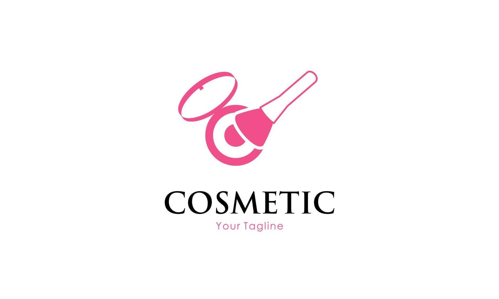 Beauty woman fashion logo vector