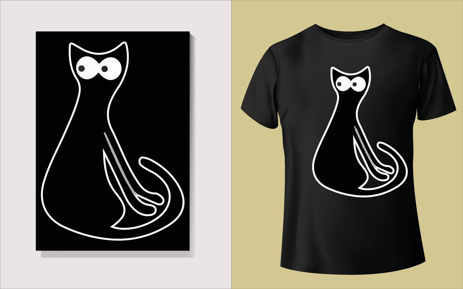 lindo diseño de camiseta de animales vector