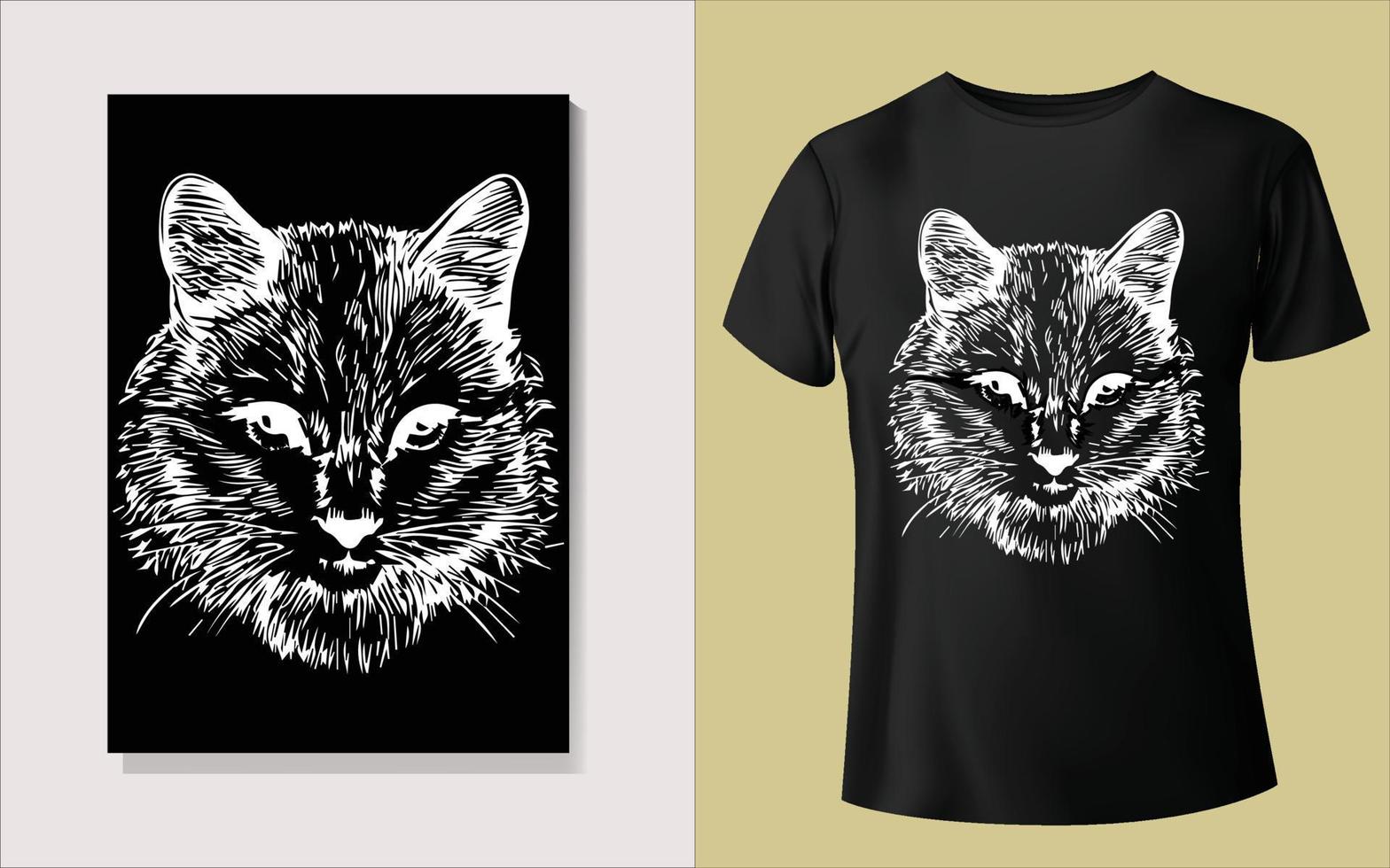 lindo diseño de camiseta de animales vector