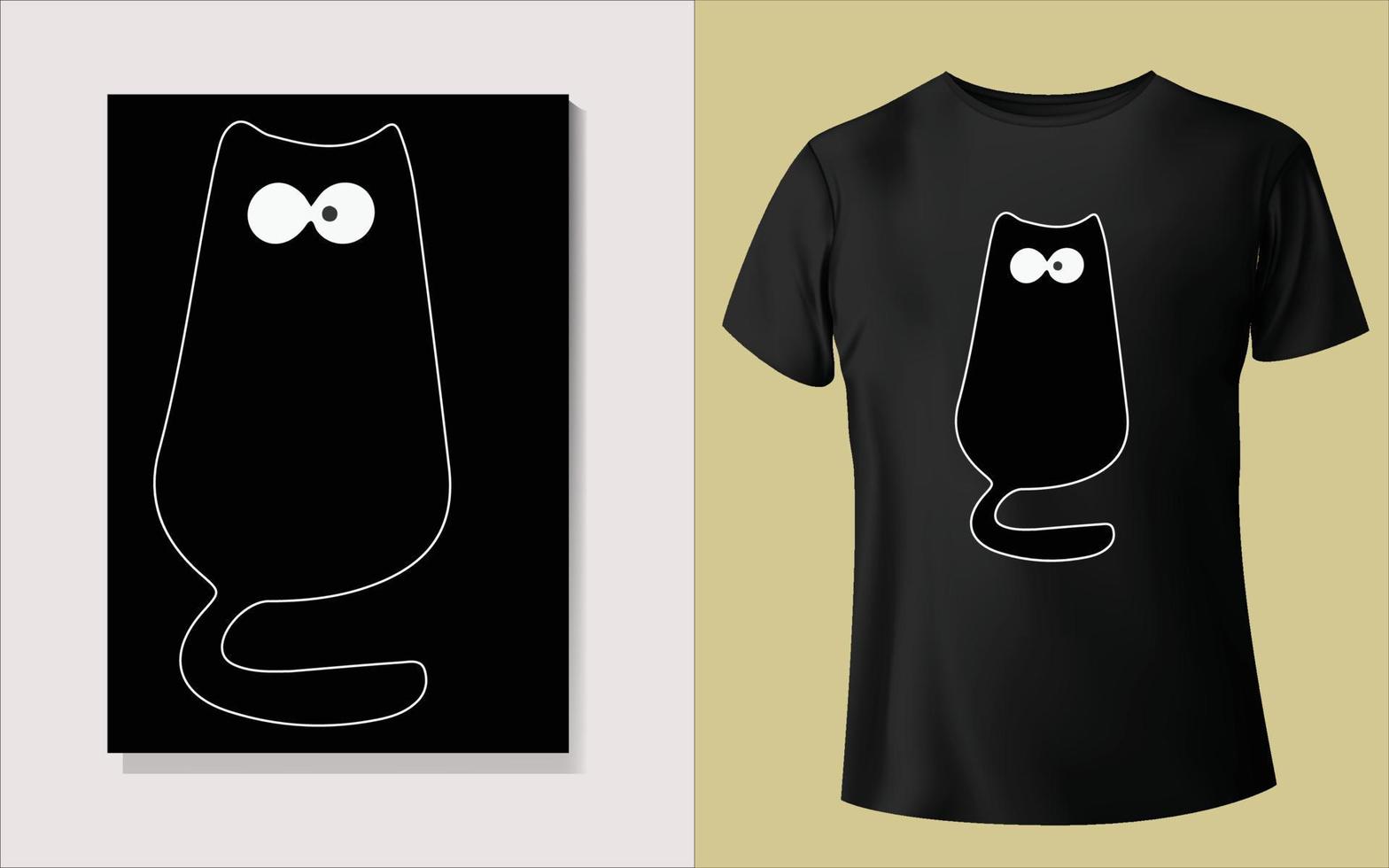 Cute animal Tee shirt Design vector