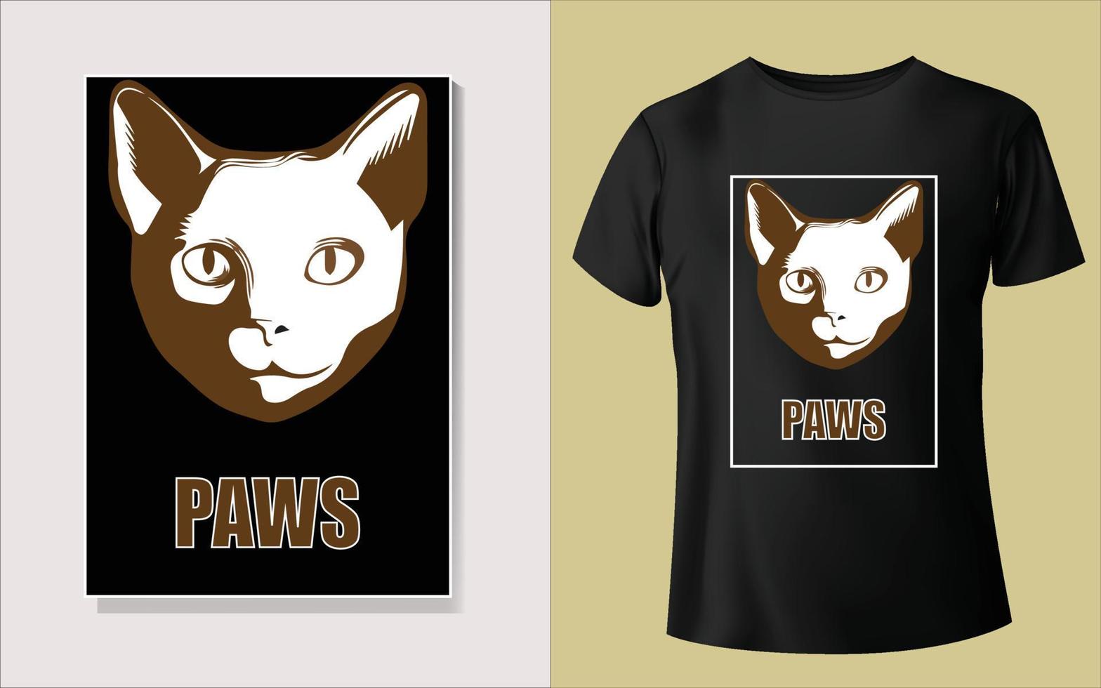 Cute animal Tee shirt Design vector