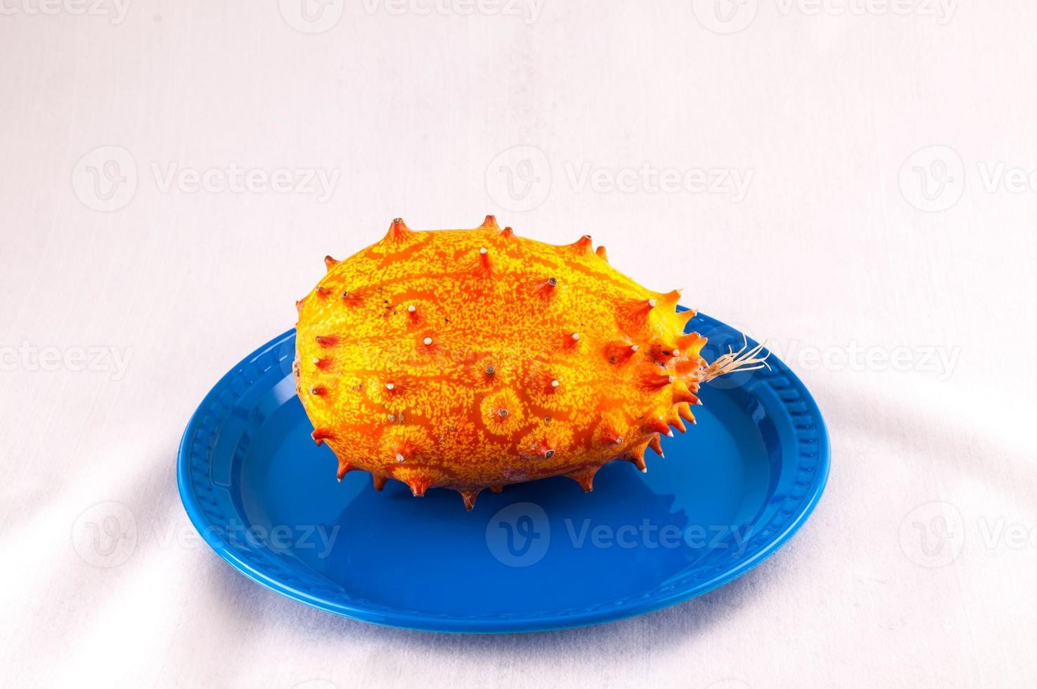 Isolated kiwano fruit photo