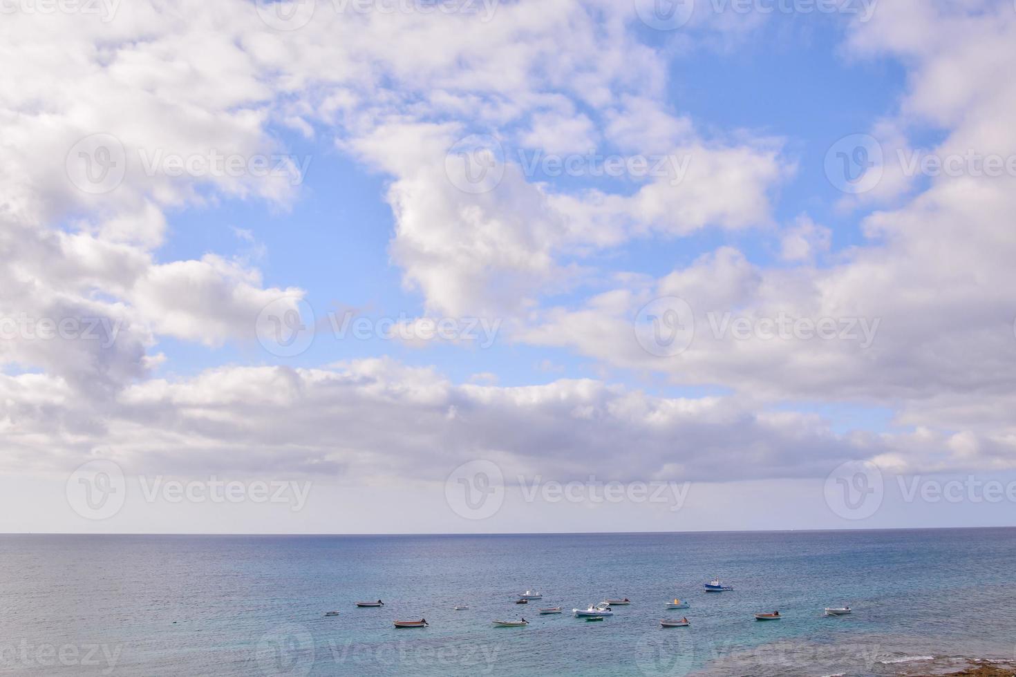 Boats on the sea photo