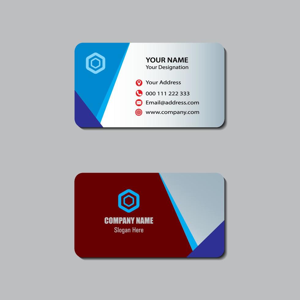 Set of Modern, Classical and Creative design Business Card Templates vector