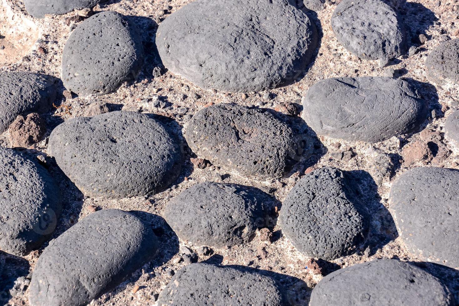 Natural rocks close-up photo