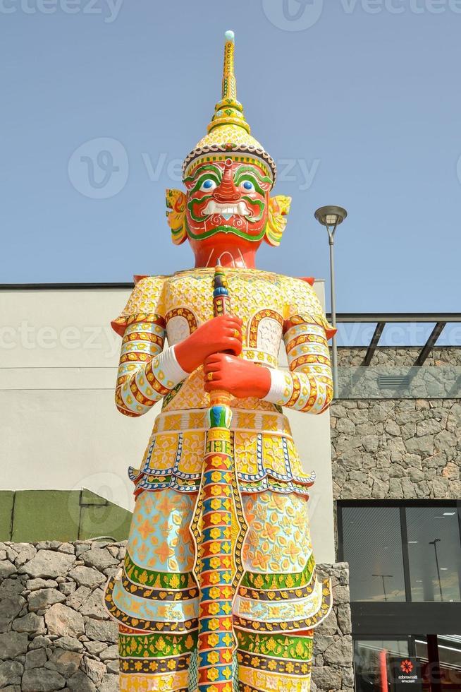 Ancient Buddhist temple in East Asia photo