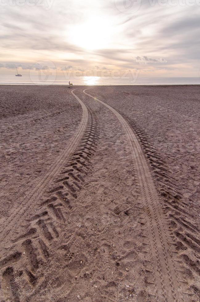 Scenic beach view photo