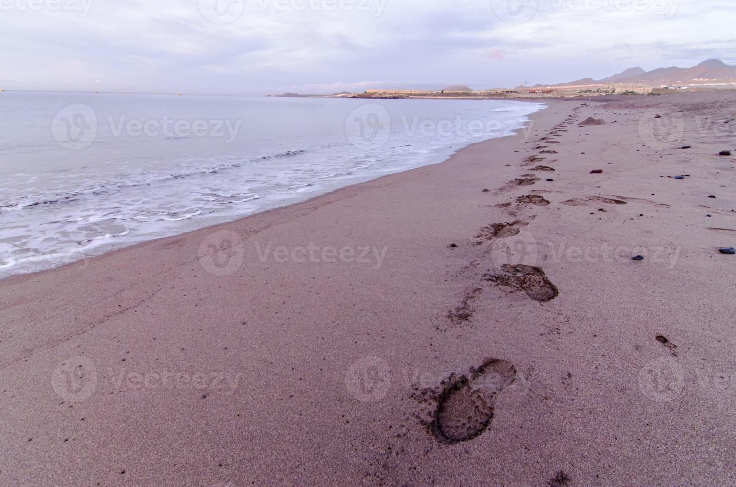 Scenic beach view photo