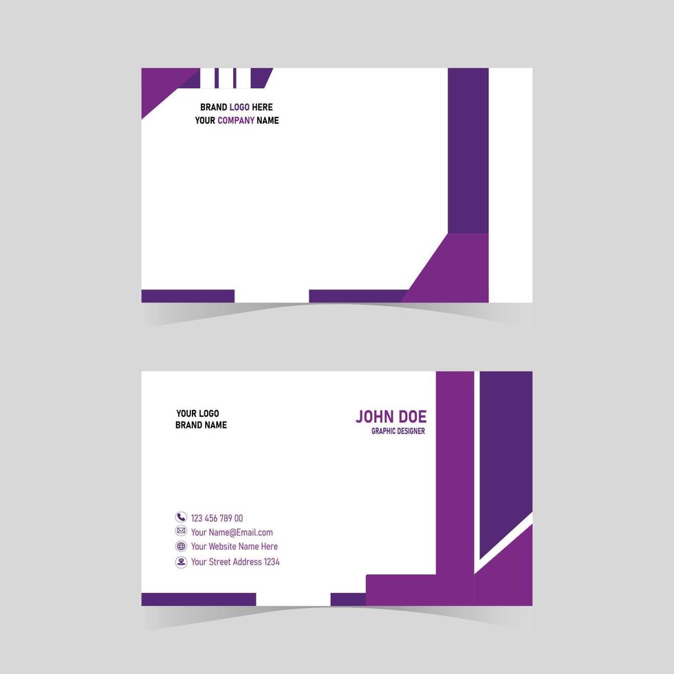 Business card vector background