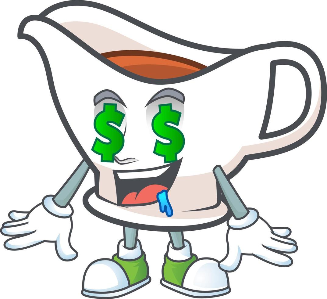 Gravy Boat Vector
