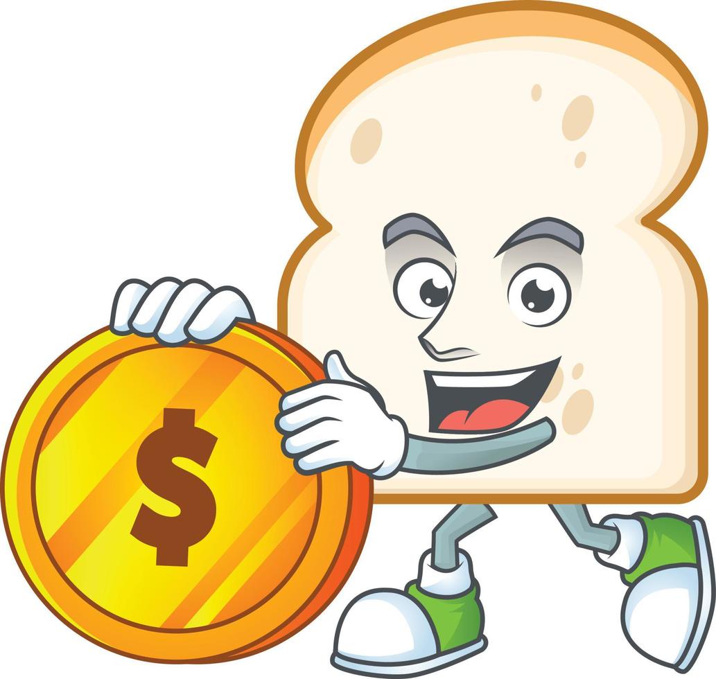 Slice White Bread Vector