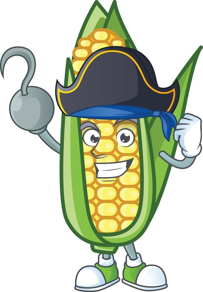 Cartoon Corn Sweet Vector