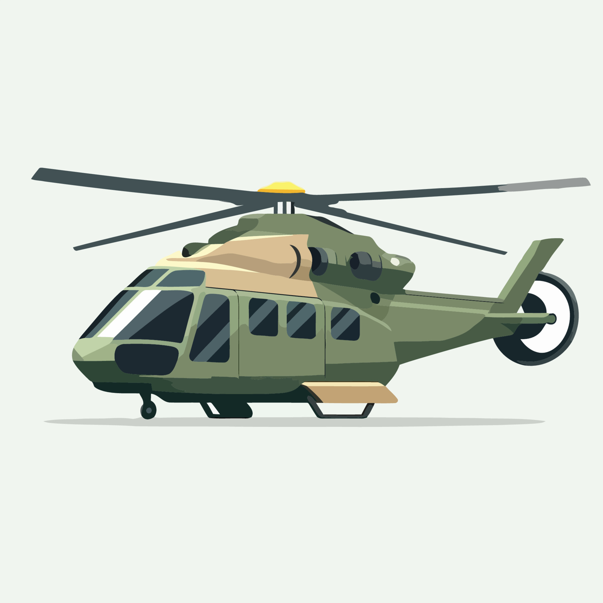 Helicopter - Drawing Skill