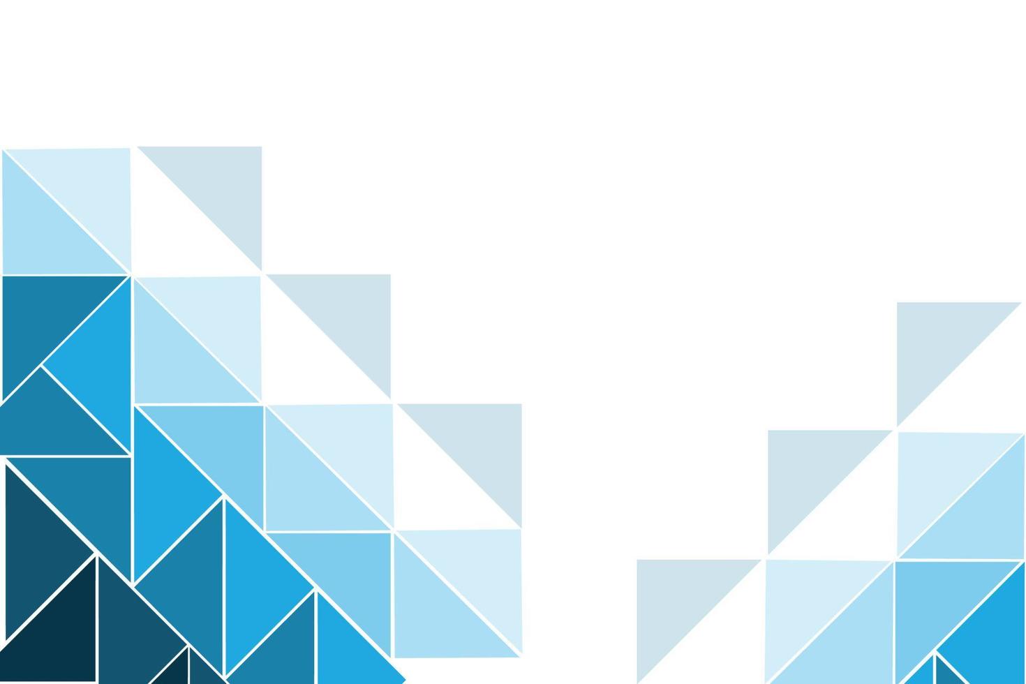 blue gradient geometric background vector
