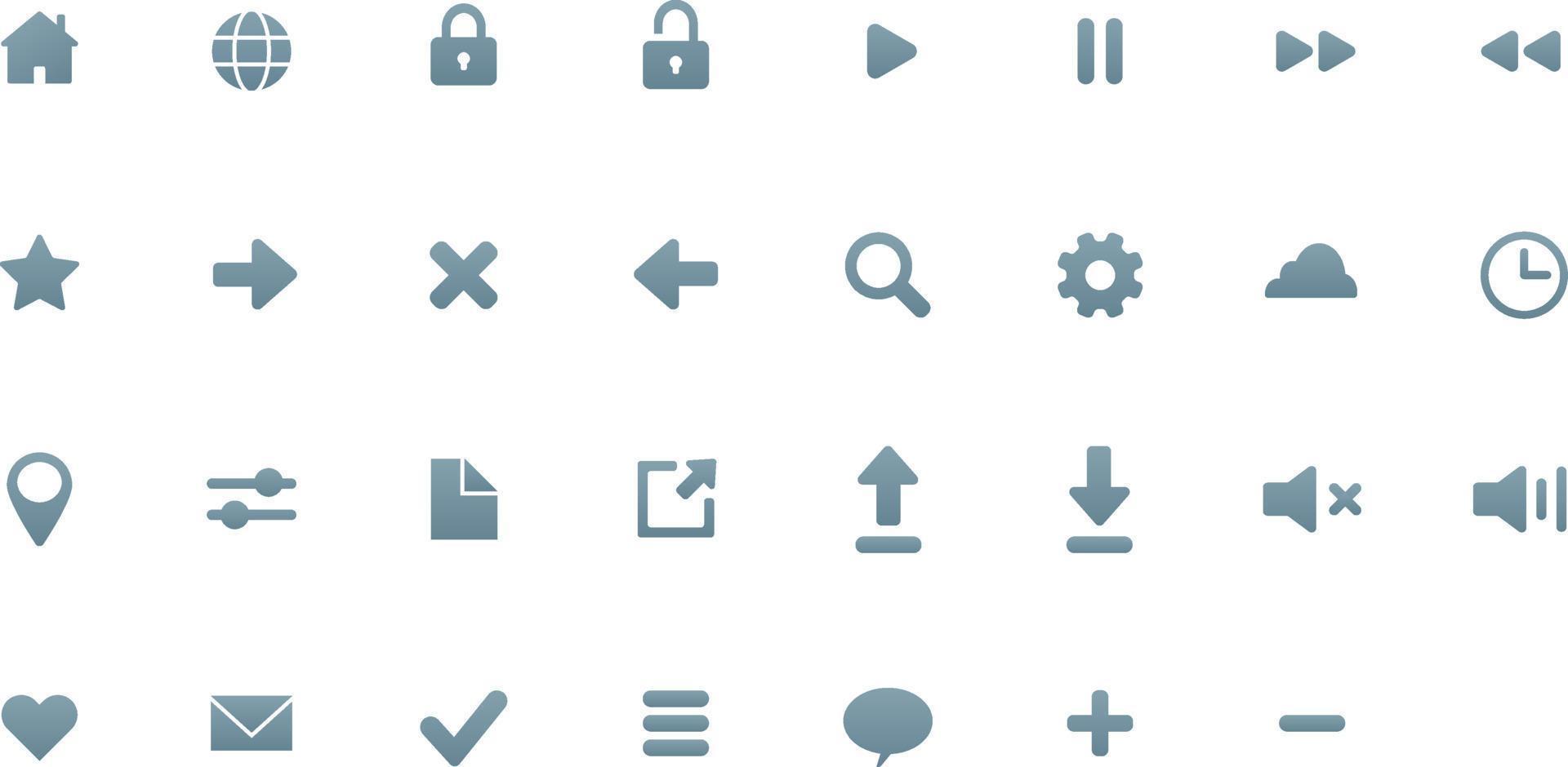 Digital Web Vector Icons Set 18860082 Vector Art At Vecteezy Digital Web Vector Icons Set 18860082 Vector Art At Vecteezy