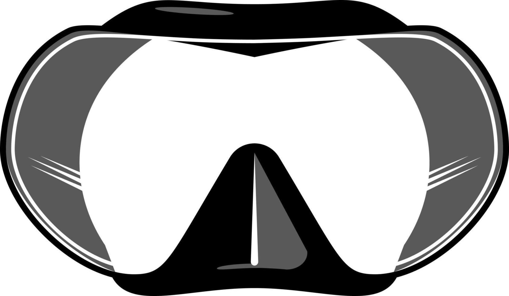 Diving Scuba Mask Vector Icon PNG