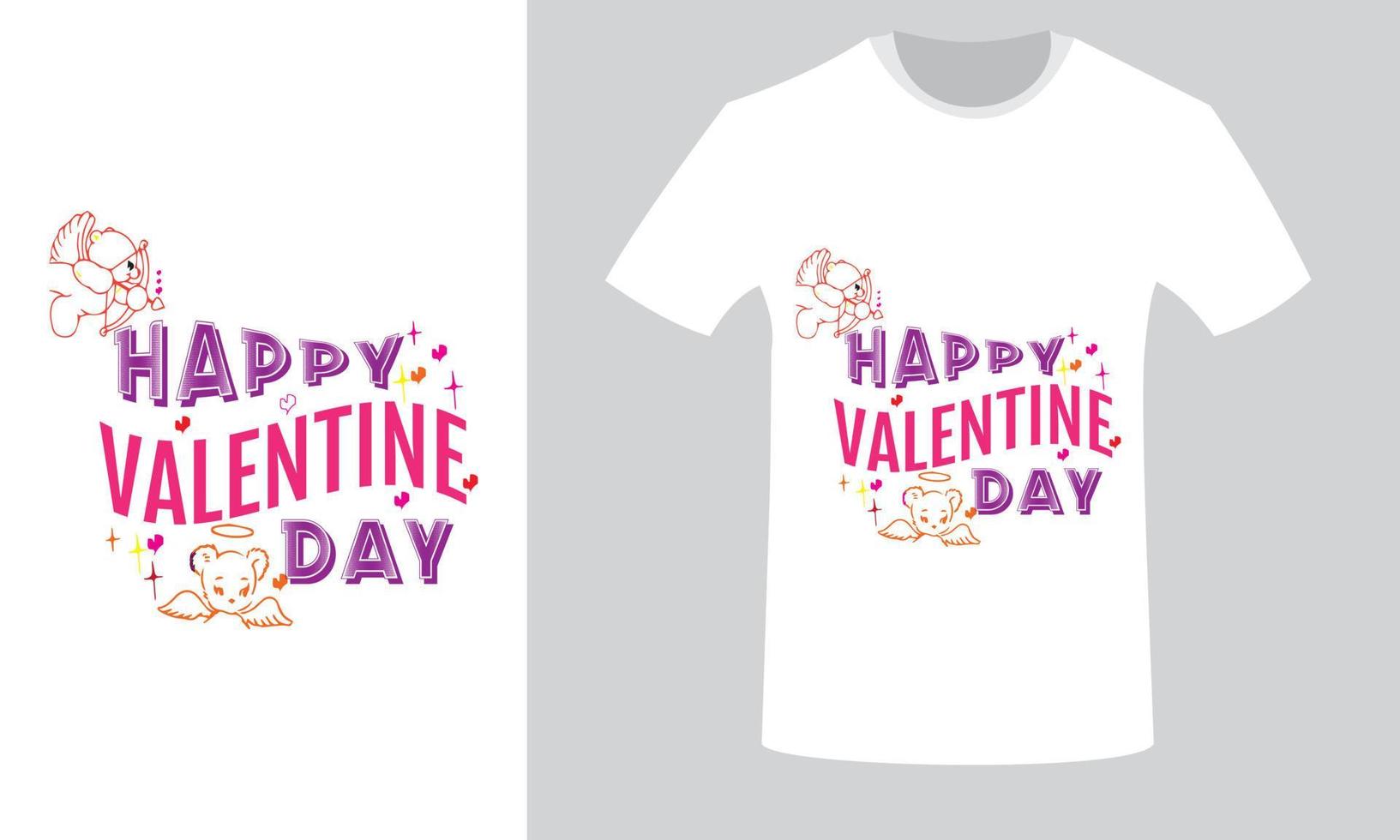 valentines day shirts vector
