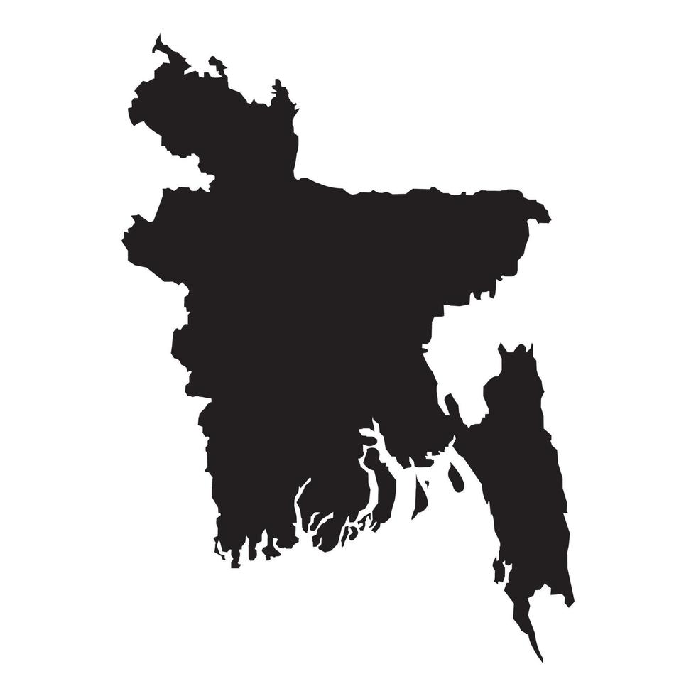 icono de mapa de bangladesh vector