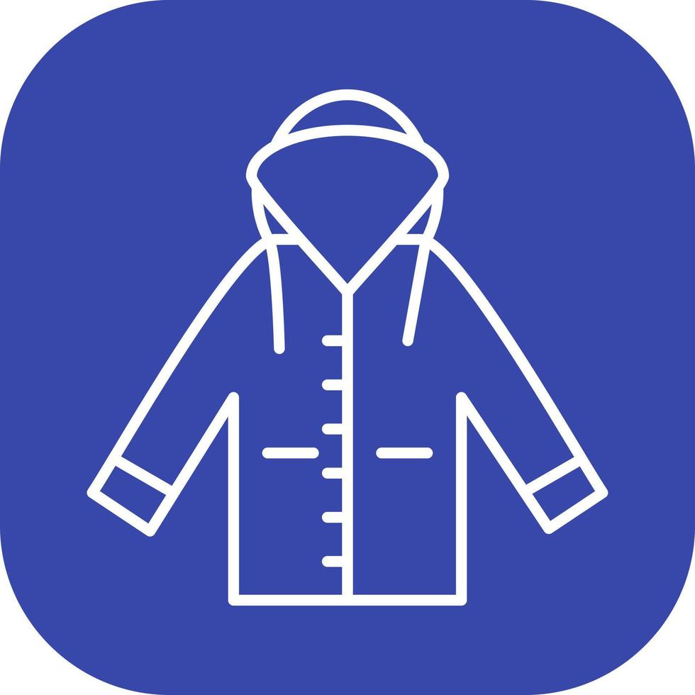 Raincoat Vector Icon