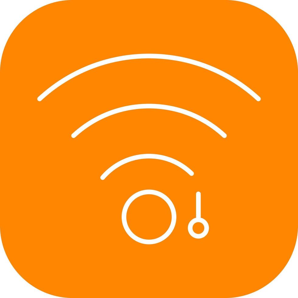 Unique WiFi Sign Vector Icon